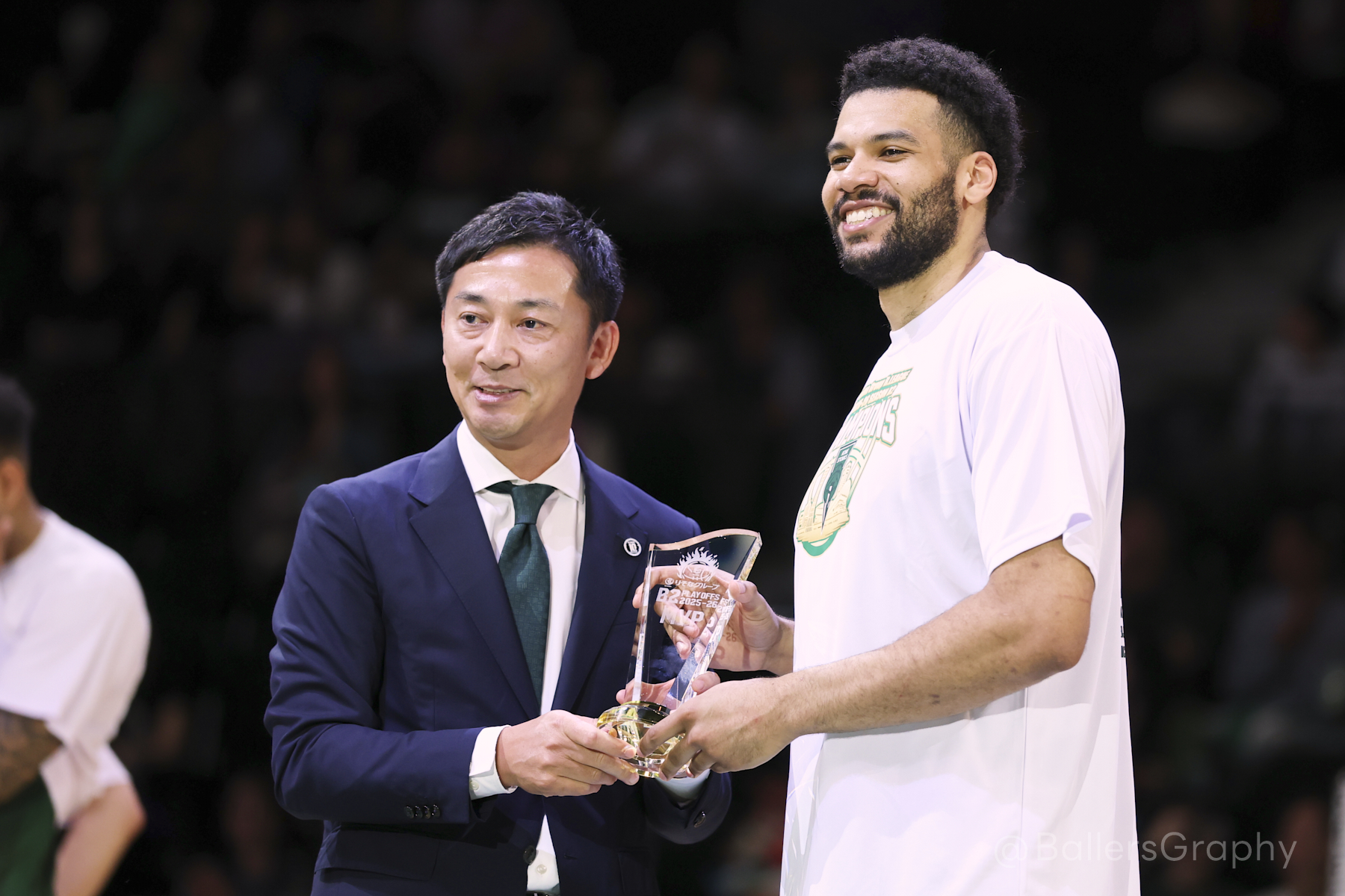 B2プレーオフMVPはヨーリ・チャイルズ